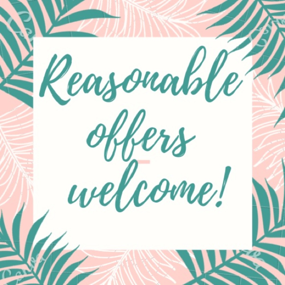 All reasonable offers welcome!